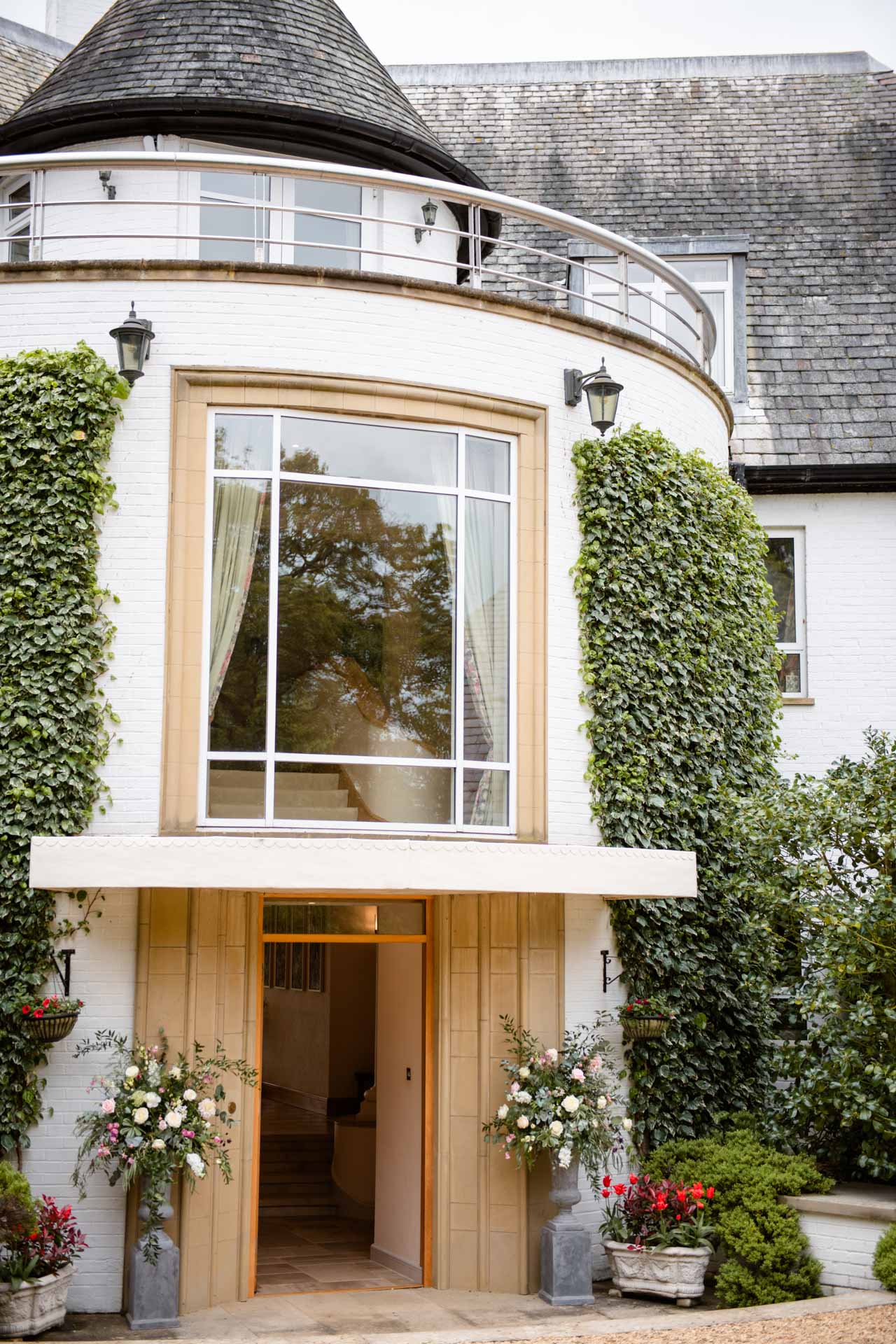 Front Door of Waresley House